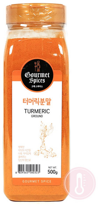 푸드올마켓_ 고메스파이스 터머릭분말 500g, 1개