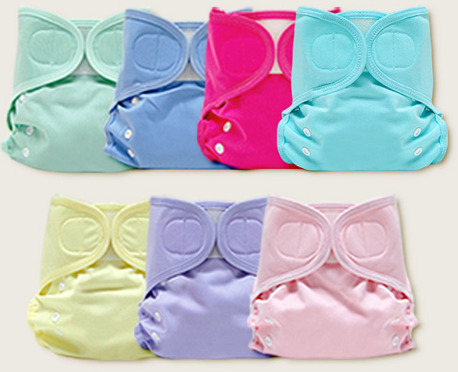 베이비앙 국내산 무형광 기저귀커버&밴드, 블루, 1개