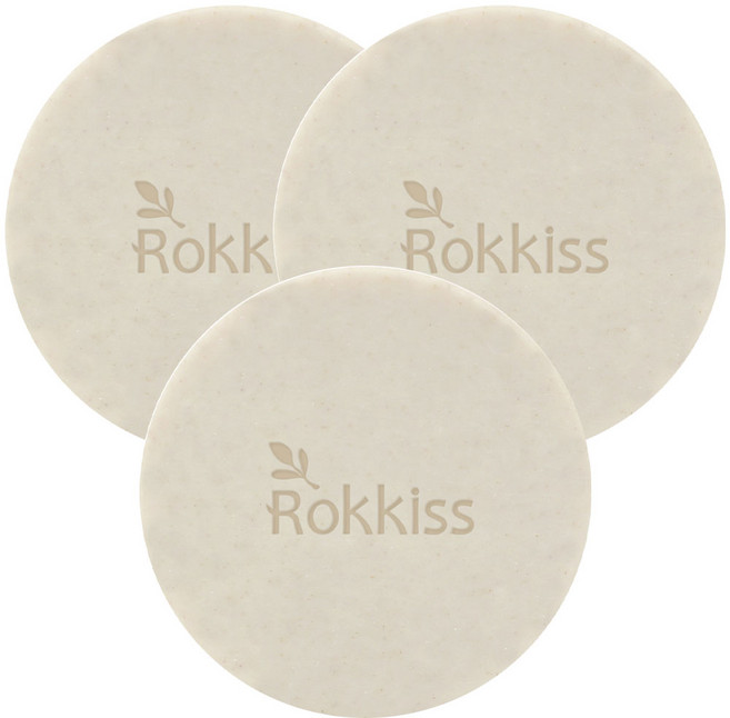 록키스 티트리 각질비누 숙성비누, 100g, 3개입