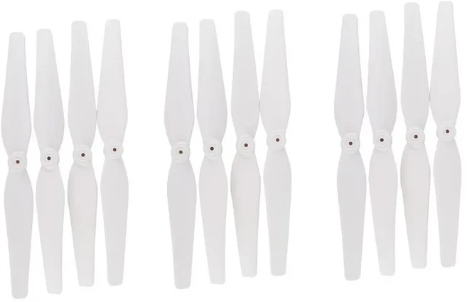 SJRC S70W HS100 T35 RC 쿼드콥터 드론 예비 부품용 프로펠러 3개 세트, 01 white  12PCS