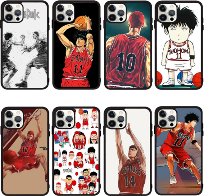 슬램덩크 농구 강백호 서태웅 송태섭 정대만 휴대폰케이스 전기종제작 아이폰15 아이폰15프로 갤럭시S24 갤럭시S24울트라 A24 A25 A54 제트플립5 지폴드3 지폴드4
