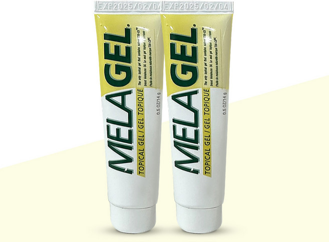 멜라루카 멜라젤 토피컬 젤 + 사은품 머리끈 증정, 14g, 2개