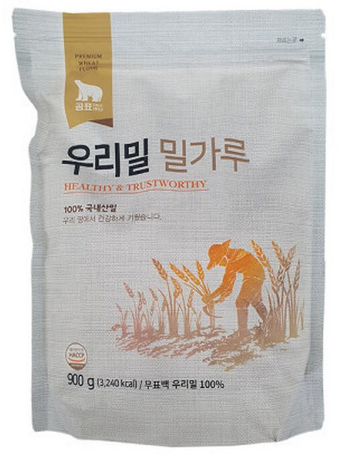 곰표 우리밀 밀가루 900g / 배송, 1개