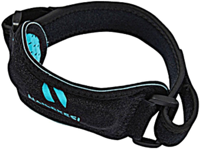 [1+1 기획세트]유니픽스토어 프리미엄 무릎 보호대 관절 밴드 슬개골, 그린블랙, 2개