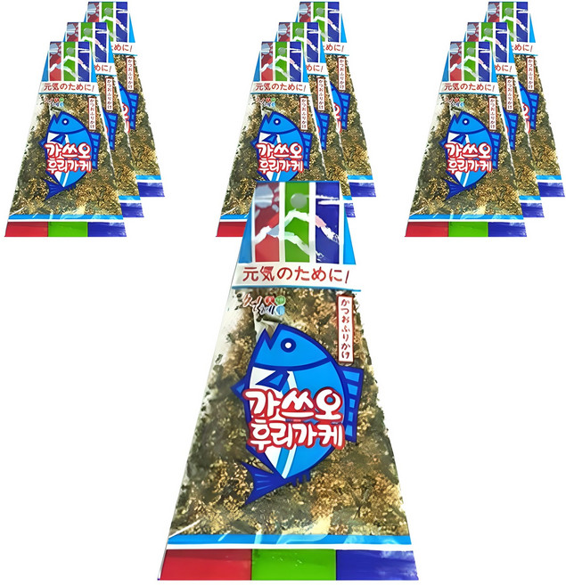 천혜식품 가쓰오 후리가케, 50g, 10개