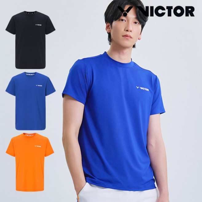 빅터 25ATS001M 남성 반팔 티셔츠 배드민턴 상의 오남스포츠