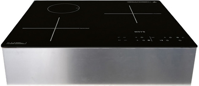 [리뷰 작성 시 고급 냄비 무료증정] 한샘 MSYS 엠시스 하이브리드 3구 CTB-MSF420E (인덕션2구+하이라이트1구) +케이스포함 전기레인지 전기렌지 전기쿡탑 전국설치가능, 프리스탠딩, 엠시스 CTB-MSF420E+실버케이스 15cm