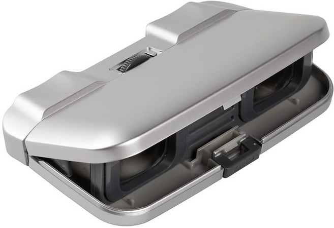 Kenko 쌍안경 Pliant 오페라 글라스 3 × 25 슬림 3배 25구경 슬림형 접이식 실버 417492