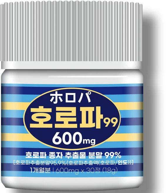 [순도99%] 자생 호로파 종자 추출물 600mg 100% 정품 식약청인증 HACCP, 1개, 30정 - 쿠팡