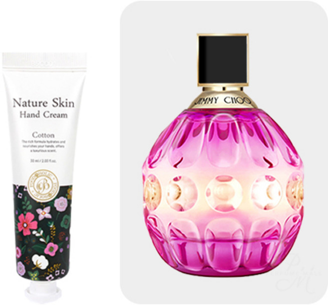 핸드크림 + 지미추 퍼퓸 지미추 로즈패션 오드퍼퓸 향수, 1개, 100ml