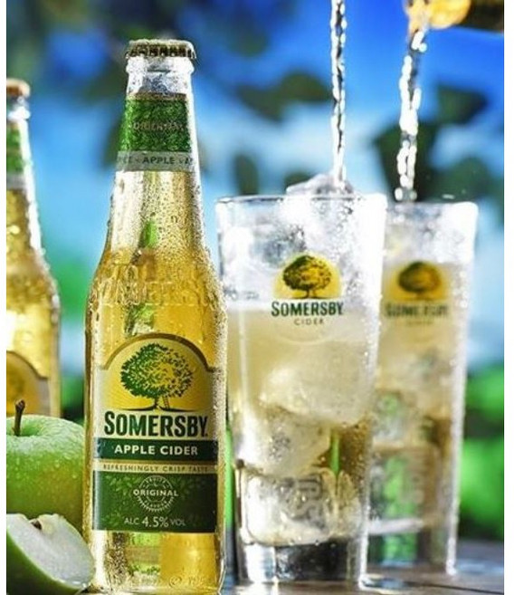 써머스비애플 맥주잔 SUMERSBY APPLE, NEW 써머스비 맥주잔, 1개