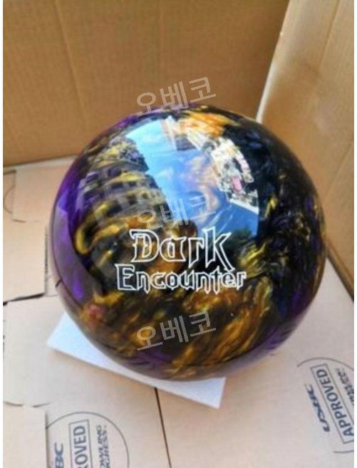 동호회 볼링공 하드볼 스페어처리 파운드 전문가 개인용, 퍼플 블랙 골드 15파운드, 1개