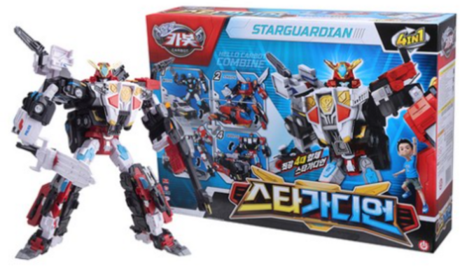 헬로카봇 스타가디언, 3세 이상COLORMIX, 4개