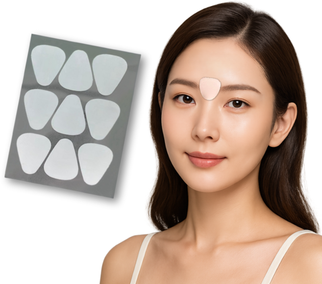 클릭코 미간 주름 링클 패치 이마 팔자 눈가 스티커, 1개, 27개입