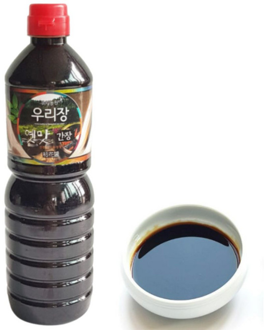 우리농원 10년이상 발효 숙성 강원도 양양 전통 조선 간장 1100ml 메주 송화장 우리농원 진간장 맑은간장, 1개, 1.1L