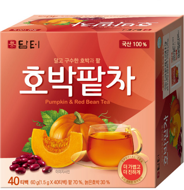 담터 호박팥차, 1.5g, 40개입, 1개