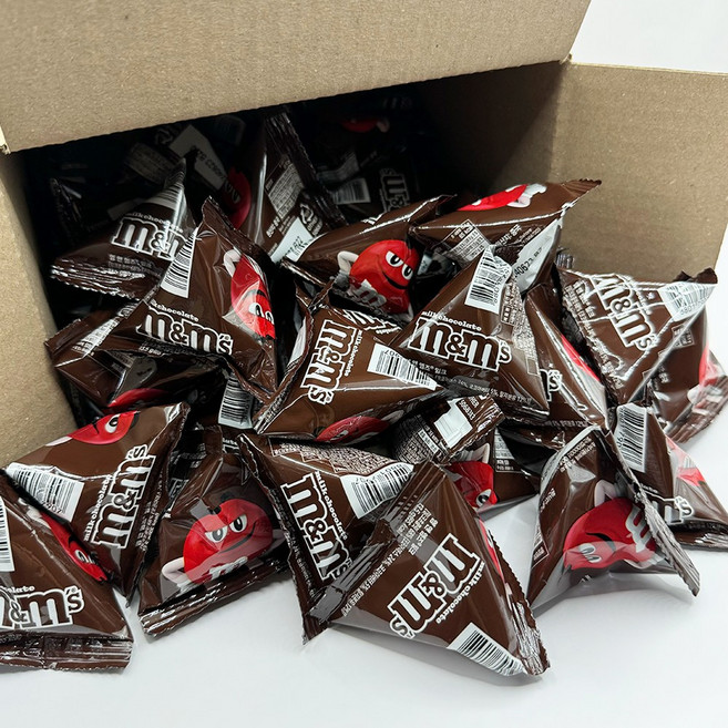 엠앤엠즈 피라미드 밀크 40봉 간식용 수입 초콜릿, 40개