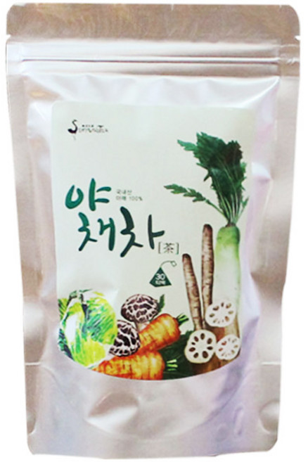 세명제다 국내산 야채차, 30개입, 1개, 30개입, 1.2g