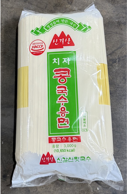 신갈산 치자콩국수용면, 3kg, 1개