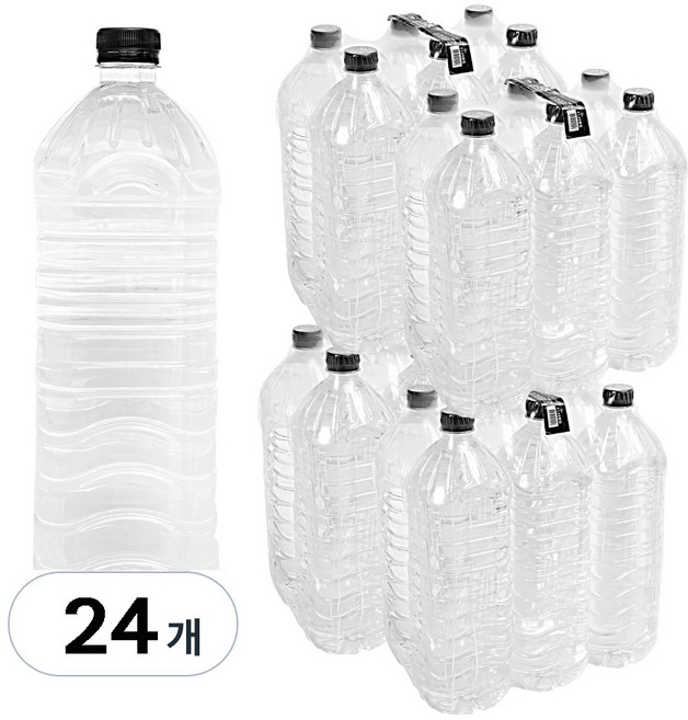 순창샘물 무라벨, 24개, 2L