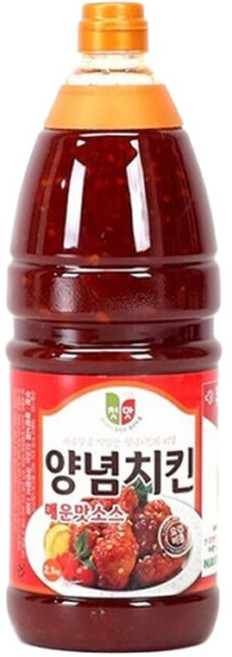 청우식품 양념치킨 매운맛소스 2.1kg, 1개
