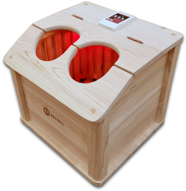 친환경편백아트 편백 원적외선 황토 건식 족욕기 PB300