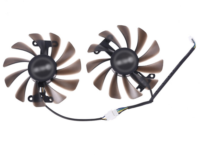 2PCS 95mm GTX1070 1070TI GPU KFA2 GELAX GEFORCE GTX1080 AMP 코어 그래픽 카드 냉각 팬 용 VGA 쿨러 팬