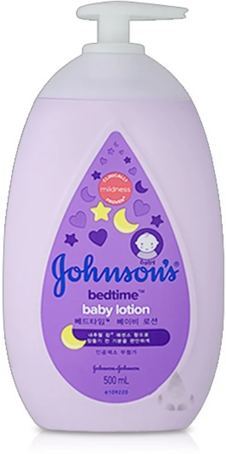 존슨즈베이비 베드타임 베이비 로션, 500ml, 1개 - 쿠팡