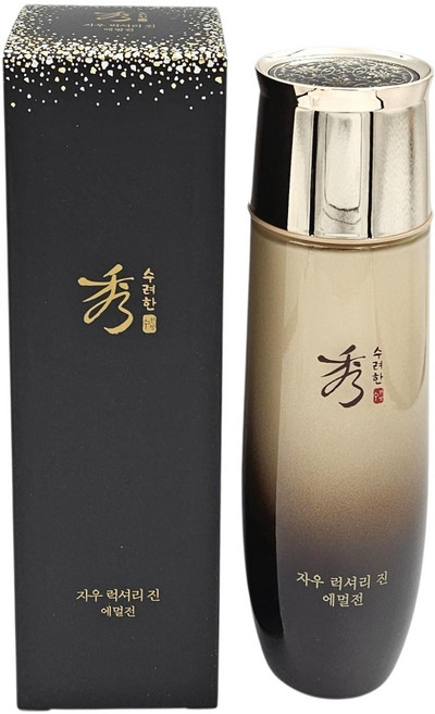 수려한 자우 럭셔리 진 에멀전 / 로션, 1개, 130ml