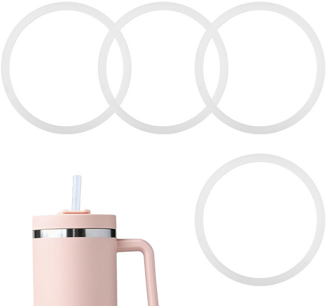 커버풀 1+1 스탠리 호환 텀블러 고무패킹 새지 않는 샐리콘 뚜껑 고무 완전 밀폐 새지 않는 물병 물통