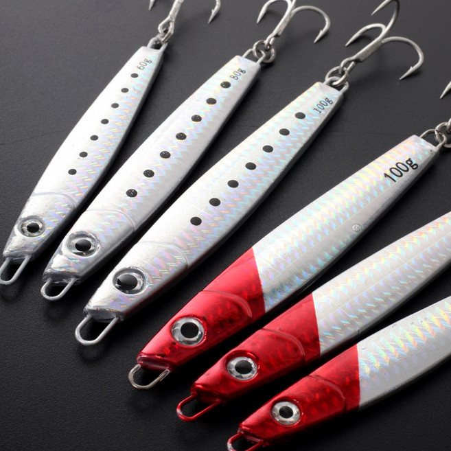 아크로피싱 삼치_농어 메탈지그, 80g, 삼치/농어메탈지그 레드, 1개