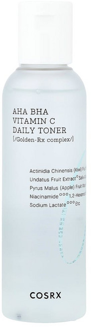 코스알엑스 AHA BHA 및 비타민C 함유 데일리 토너 150ml(5.07fl oz), CRX45190, 1개