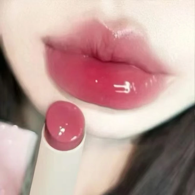 순욕장미젤리 립틴트 묻지않고 지워지지않는 립틴트 누드 립스틱 촉촉 립글로스 미러 물광 고체 립스틱 립타투 글로우틴트 지워지지않는 립스틱, 1개, 01# - 쿠팡