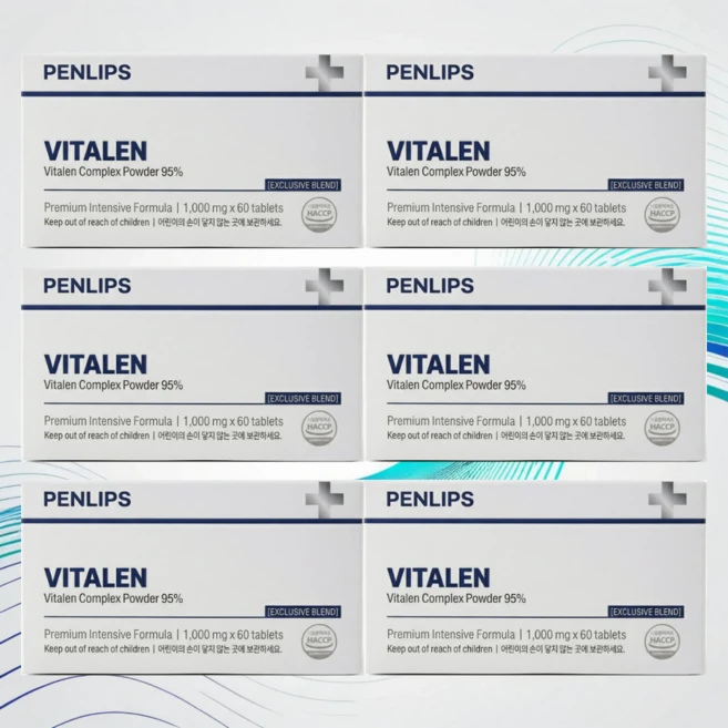 비탈렌정 프리미엄 포뮬러 6박스, 6개, 60정 - 쿠팡