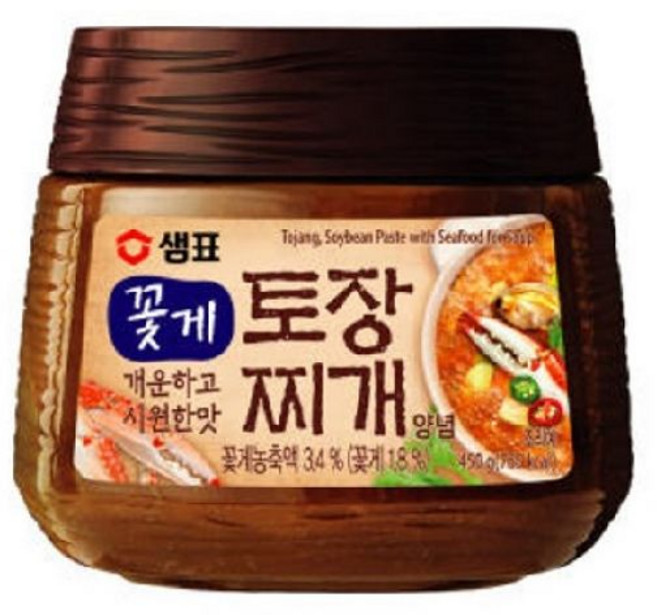 샘표 꽃게 토장찌개 450g 총4, 4개