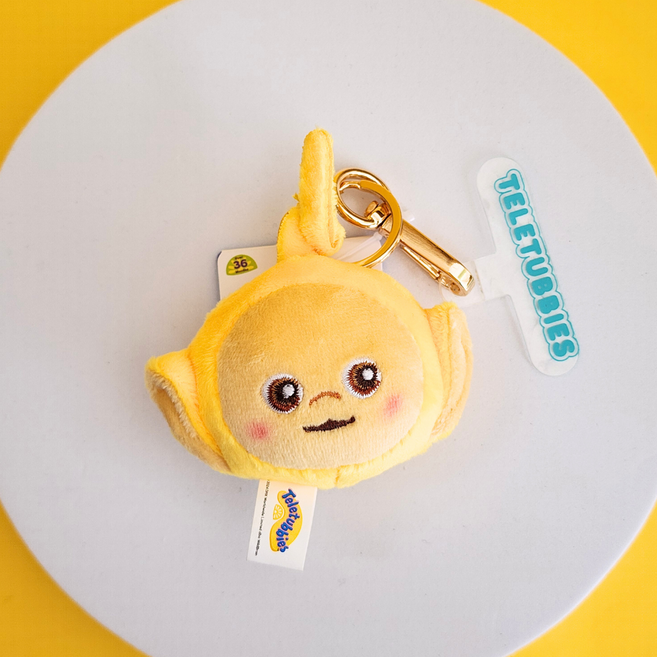BSC 텔레토비 얼굴 키링 인형 가방고리 나나 뚜비 뽀 보라돌이 열쇠고리, 1개, 1. 나나 얼굴 키링, 5cm