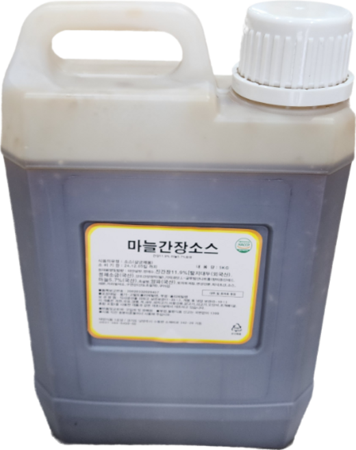 태영식품 마늘간장소스 5KG, 1개