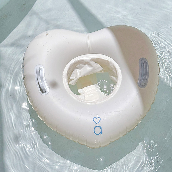 올포홈 하트퐁당 감성 아기 보행기 튜브 KC인증, 1개, 하트 퐁당 튜브