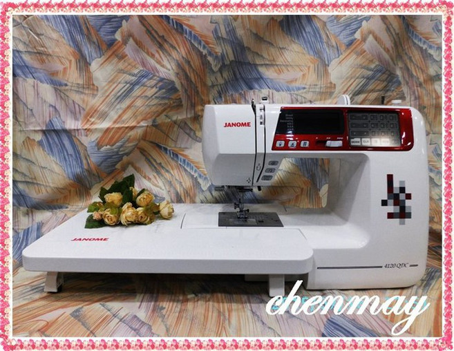 JANOME 全新電腦型高階縫紉機 4120QDC 拼布縫紉好幫手