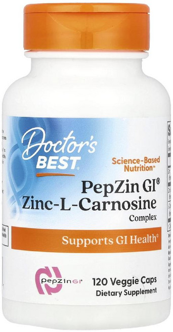 닥터스베스트 징크 카르노신 PepZin L Carnosine 아연 엘카르노신 캡슐 120정, 1