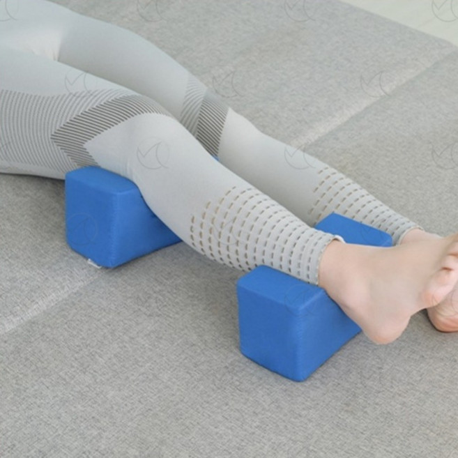 다리 욕창 받침대 발목 지지대 뒤꿈치 종아리 쿠션, 블루 1p, 1개