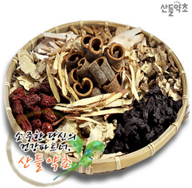 만수무강차 당귀 천궁 작약 황기 백복령 대추 백출 계피 숙지황 감초 총 1400g, 만수무강차 1400g + 녹용(중대) 2냥, 1세트