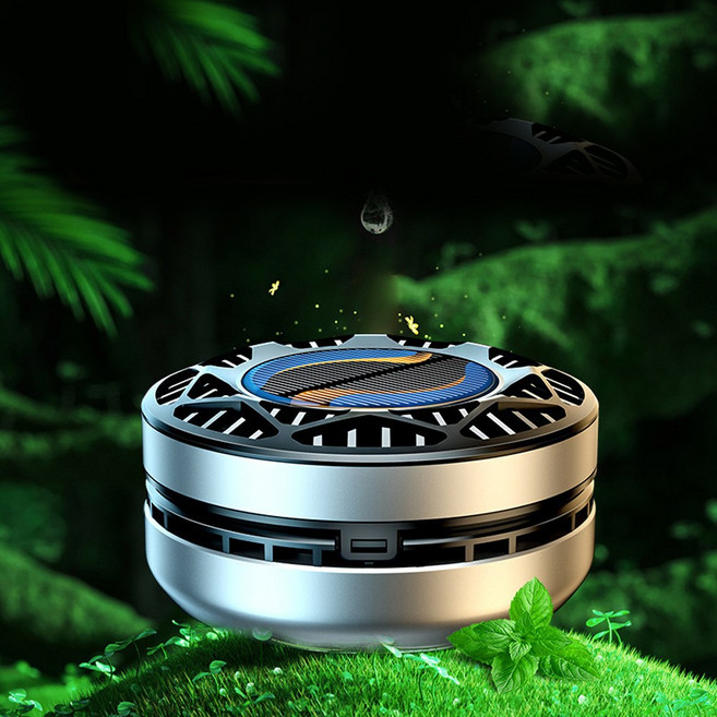 MF 전투기 자동차 태양열 제트기 방향제, 실버, 다우니 에이플프레쉬 10ml, 1개