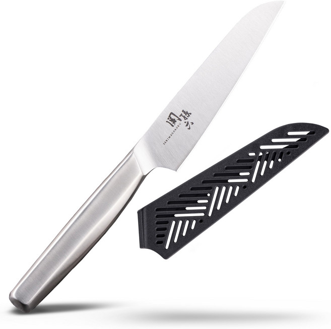 CORPORATION) 6 DH3355 조개(KAI 부엌칼 컴팩트 나이프 세키손 올 스테인리스 사야