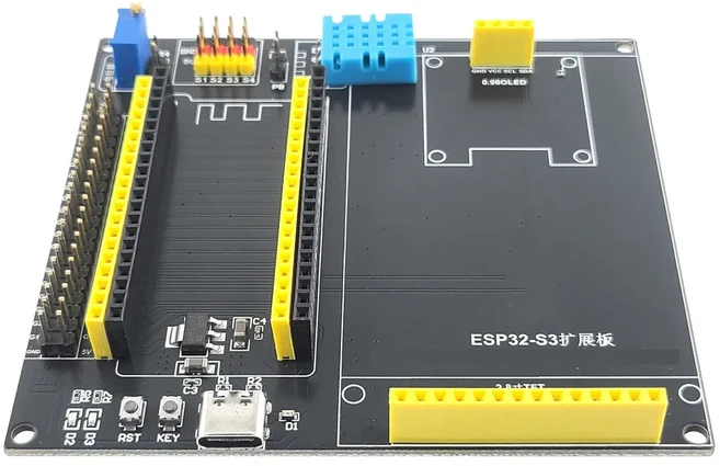 ESP32-S3-DevKitC-1 개발 보드 키트 2.8인치 TFT LCD BT 2.4G Wifi 모듈 8MB PSRAM 16MB 플래시 N16R8 42P, 03 ESP32-S3 Adapter