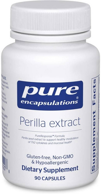 퓨어인캡슐레이션 페릴라 들깨 추출물 Th2 사이토카인 캡슐 Pure Encapsulations Perilla Extract, 90정, 1개