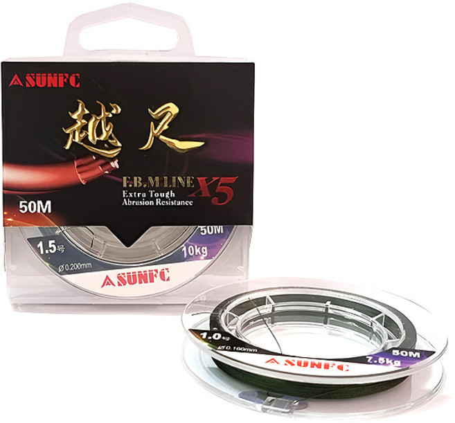 역대급 월척 5합사 목줄 민물 낚시용품, 1개