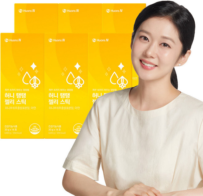 휴온스N 허니탱탱 젤리스틱 14포 6박스(3개월분), 6박스, 14회분
