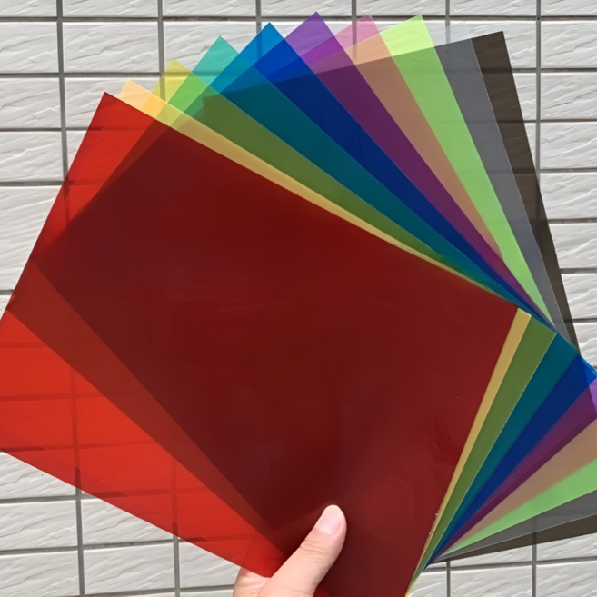 펴나나다 PVC A4 사이즈 컬러 셀로판지, 10개