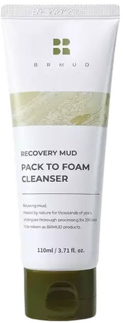 비알머드 리커버리 머드 팩투폼 클렌저 110ml, 1개